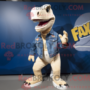 Costume de mascotte T Rex...