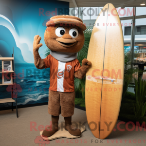 Brun Surfboard maskot...