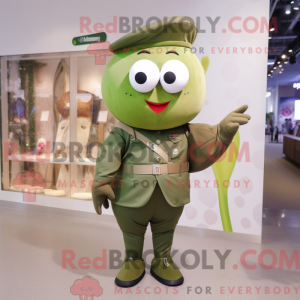Olive Arrow Of Love mascot...