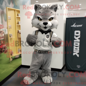 Costume mascotte de Lynx...