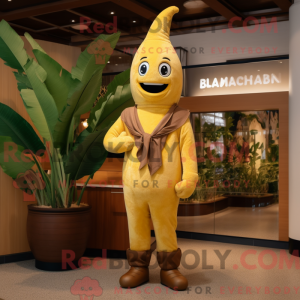 Brun Baa maskot kostume...
