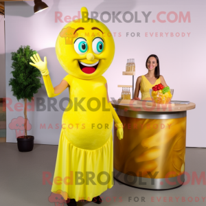 Postava maskota Lemon...