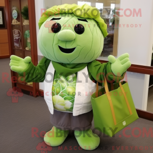 Olive Cabbage mascot...