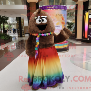 Disfraz de mascota de Brown...