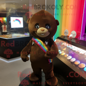 Personaggio mascotte Brown...