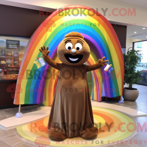 Disfraz de mascota de Brown...
