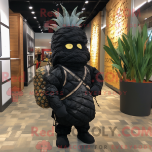 Disfraz de mascota de Black...