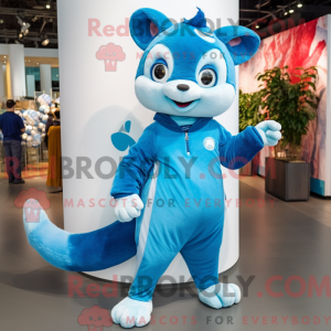 Blauw vliegende eekhoorn...