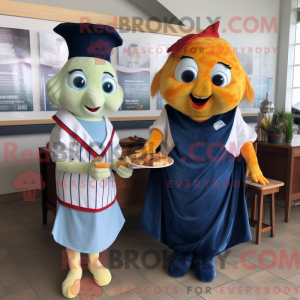 Navy Fish And Chips maskot...
