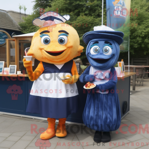 Navy Fish And Chips mascot...