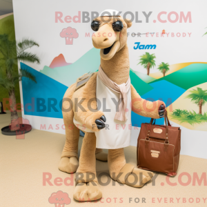 Máscara Beige Camel com...