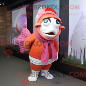 Postava maskota Pink Clown...