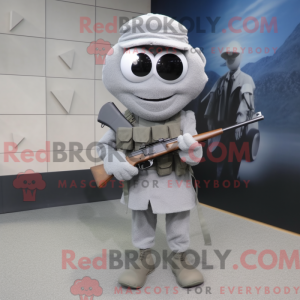 Costume mascotte de Sniper...