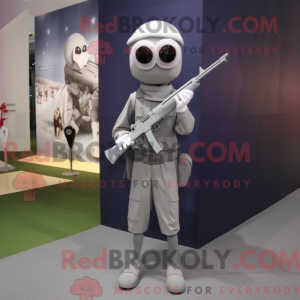 Costume mascotte de Sniper...