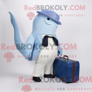 Cream Blue Whale...