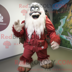 Personaggio mascotte Maroon...