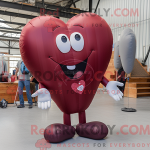 Máscara de balão marrom...