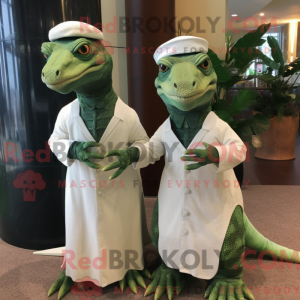 Máscara de dragão de Komodo...