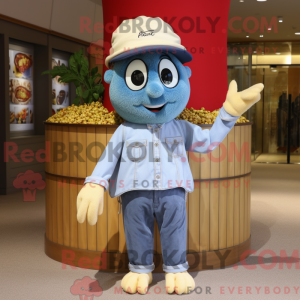Costume de mascotte de Pop...
