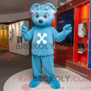 Sky Blue Celtic Cross...