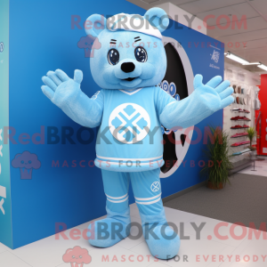 Sky Blue Celtic Cross...