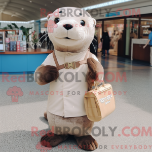 Costume mascotte de loutre...