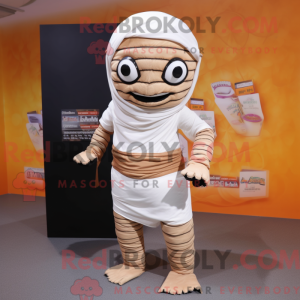 Mummie-mascottekostuum...