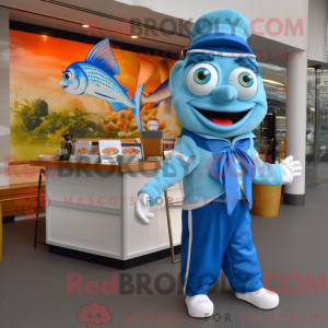 Personnage mascotte de Fish...