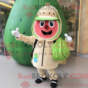 Máscara bege vannmelon com...