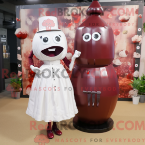 Maroon Grenade mascotte...