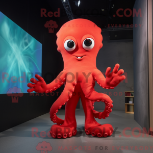 Máscara de polvo vermelho...
