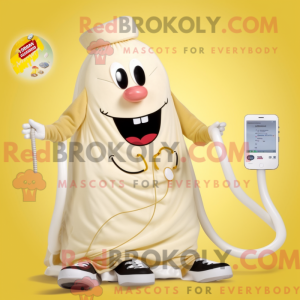 Cream Phone...