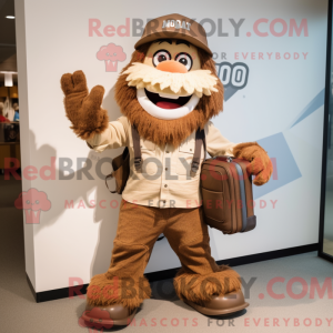Disfraz de mascota Brown...