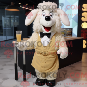 Cream Shepard S Pie maskot...