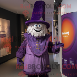 Purple Goulash mascot...