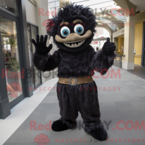 Maskotdraktfigura Black...