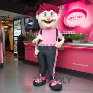Pink Guinness maskot...