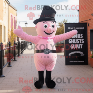 Pink Guinness maskot...