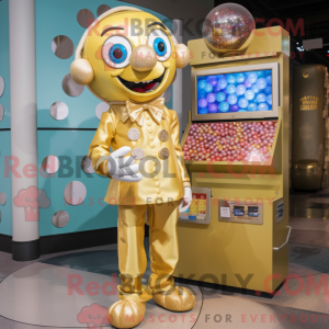 Disfraz de mascota Gold...
