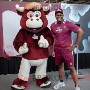 Maroon Beef Strogonoff...