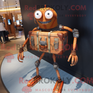 Rust Spider mascottekostuum...