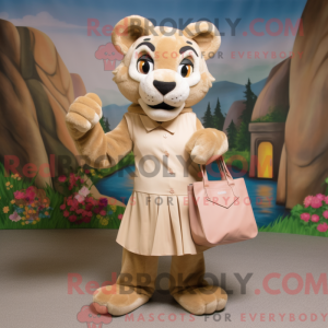 Figura de máscara de leão...