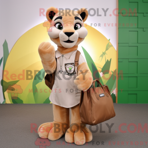 Disfraz de mascota del león...