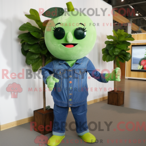 Lime Green Cherry maskot...