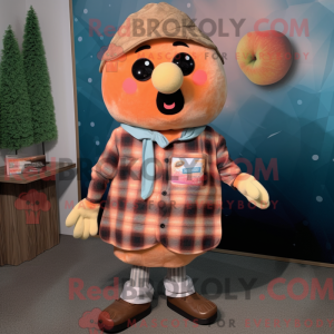 Peach Burgers mascot...