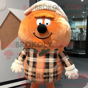 Peach Burgers mascot...