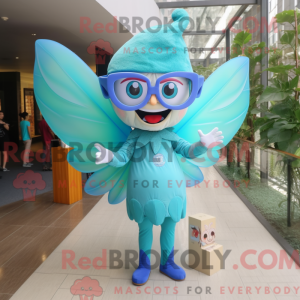 Cyan Tooth Fairy máscara...