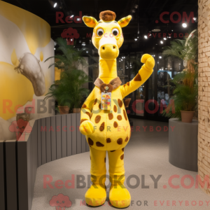 Sitrongul giraff maskot...