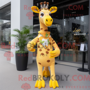 Máscara de girafa Sitrongul...