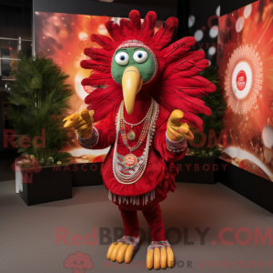 Disfraz de mascota de pavo...